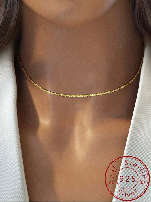 FACETTE No.1 – Silberkette aus 925er Sterlingsilber - Hug4Paws